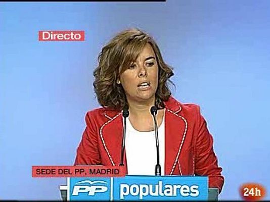  - El PP condena el atentado