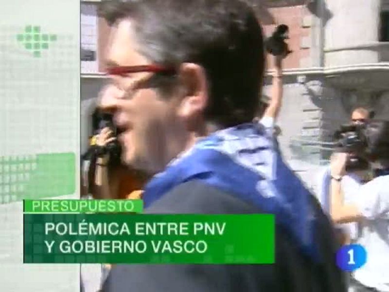 Telenorte informativo País Vasco (25/08/10)