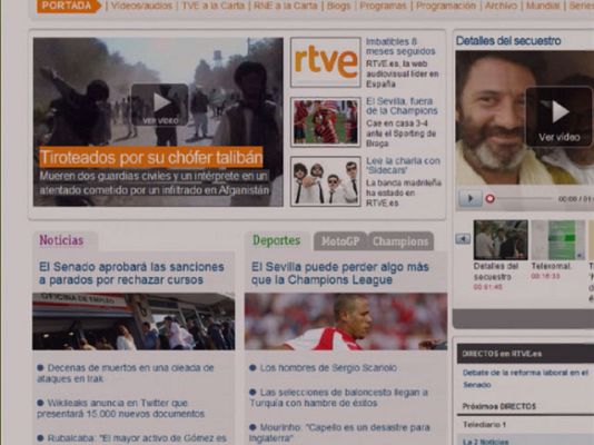  - RTVE.es, primer portal audiovisual