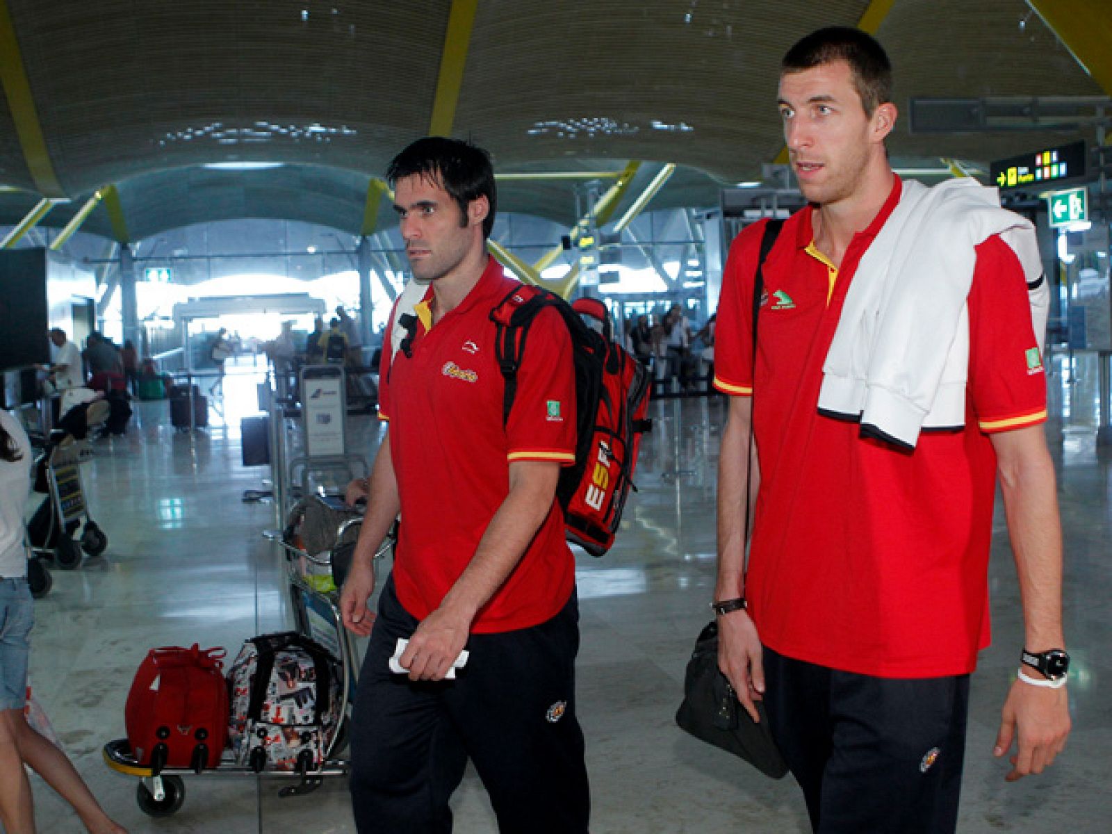La selección española de baloncesto ha partido rumbo a Turquía