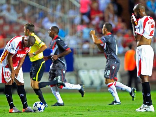 Champions League - Batacazo europeo del Sevilla