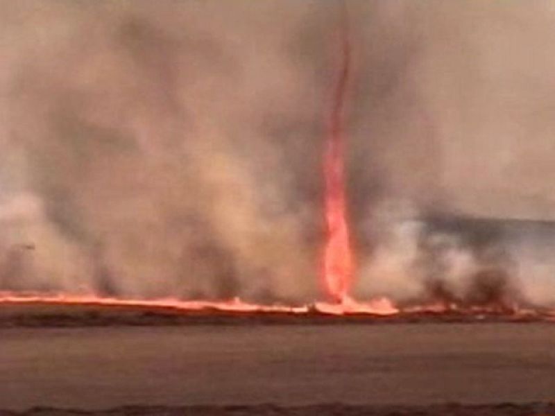 Tornado de fuego en Brasil | Ver
