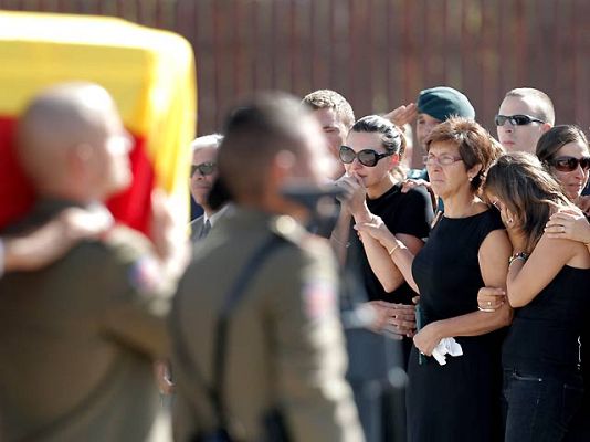  - Los féretros llegan a Madrid