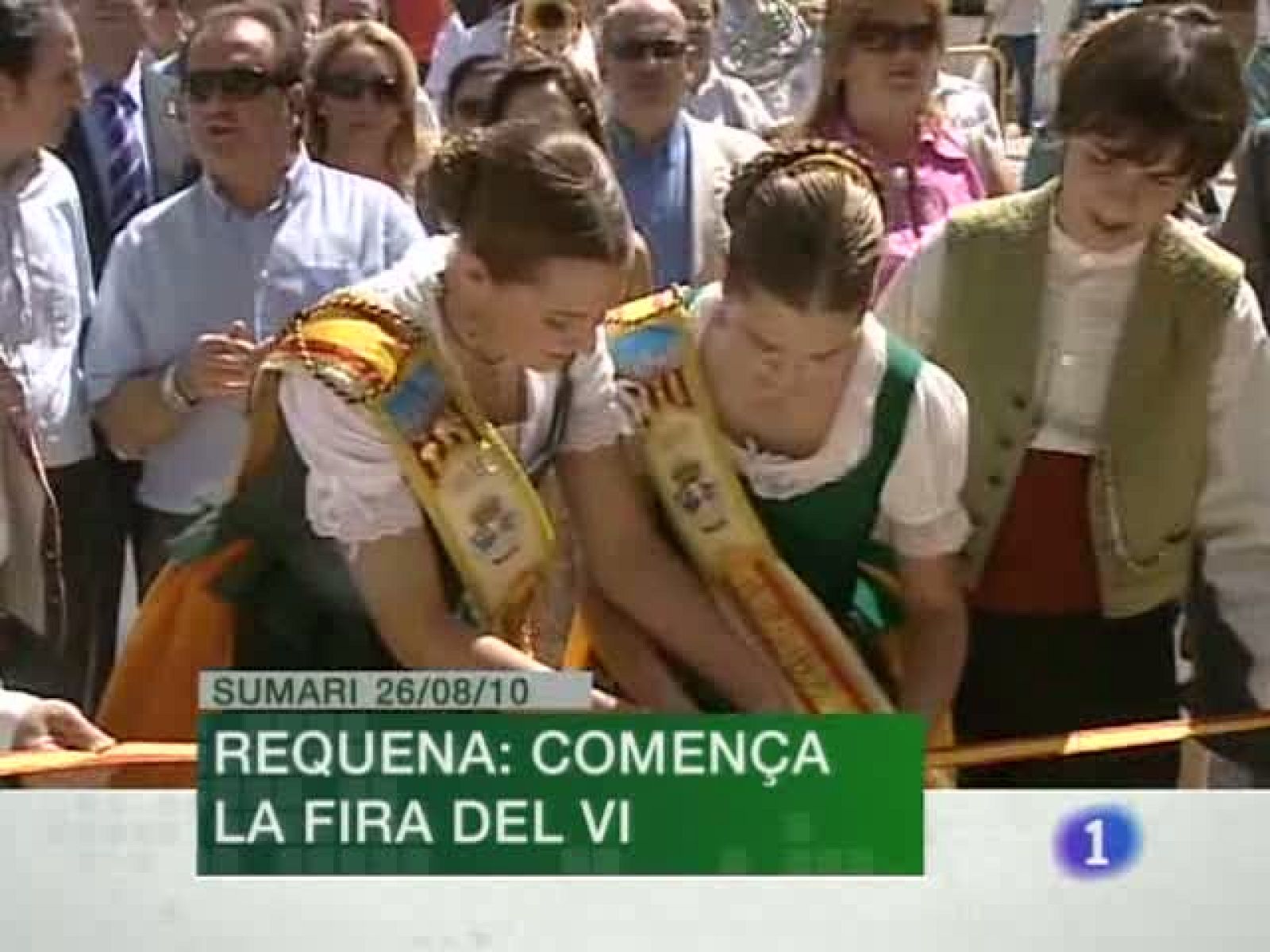 L'Informatiu. Informativo Territorial de la C. Valenciana (26/08/10)