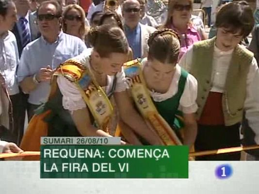 L'informatiu - Comunitat Valenciana - L'Informatiu Comunitat Valenciana - 26/08/10