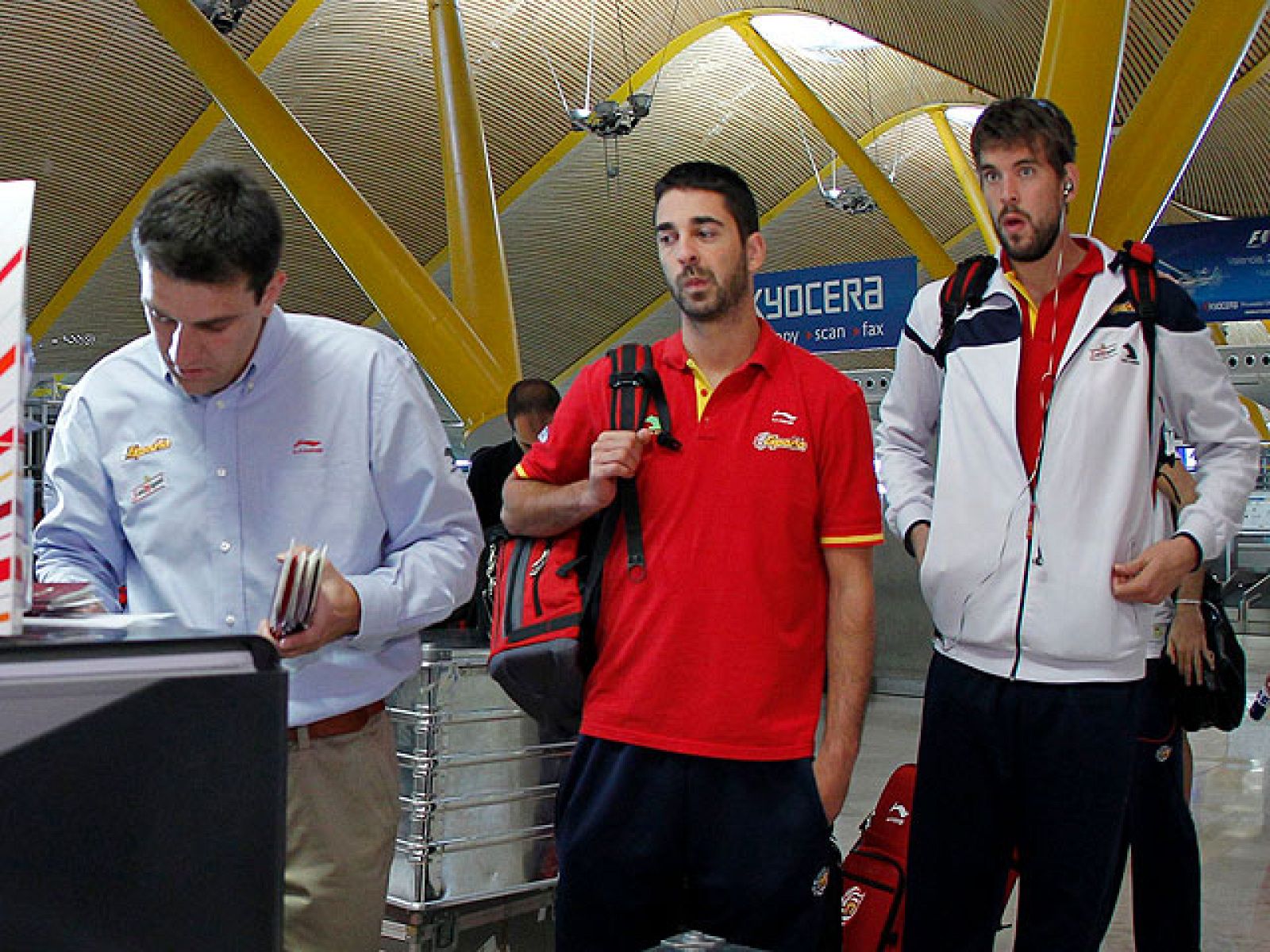 La selección española de baloncesto ya se encuentra en Turquía.