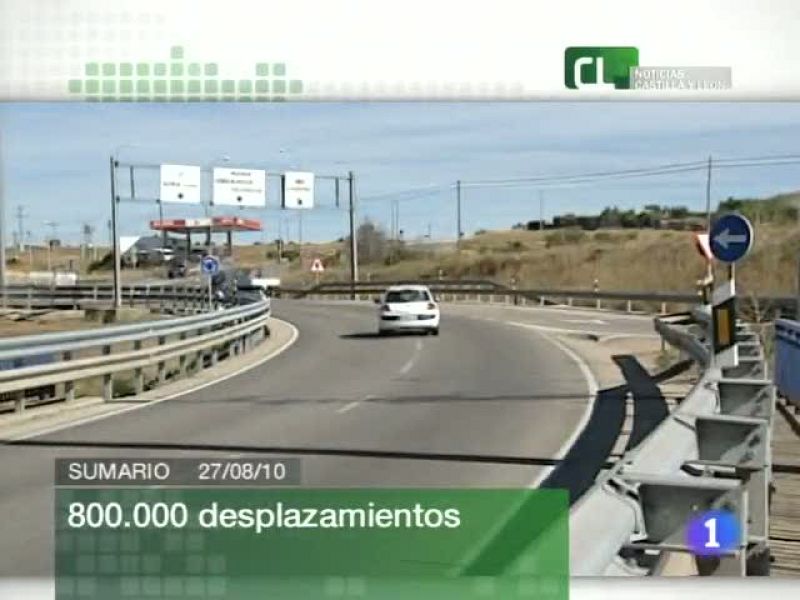 Noticias Castilla y León. Informativo Territorial de Castilla y León. (27/08/10)
