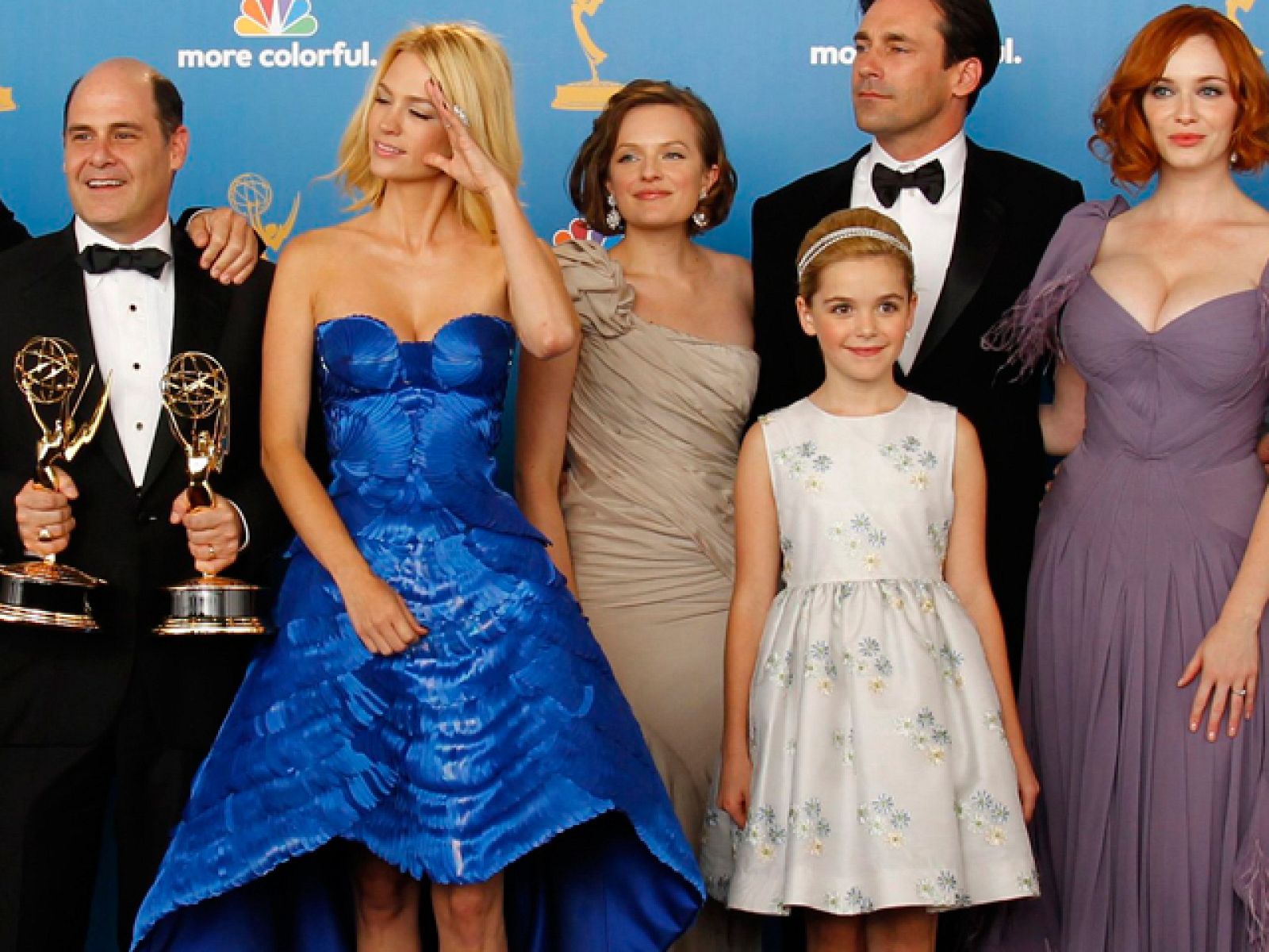 'Mad Men' y 'Modern Family' triunfan en la gala de los Emmy | Ver