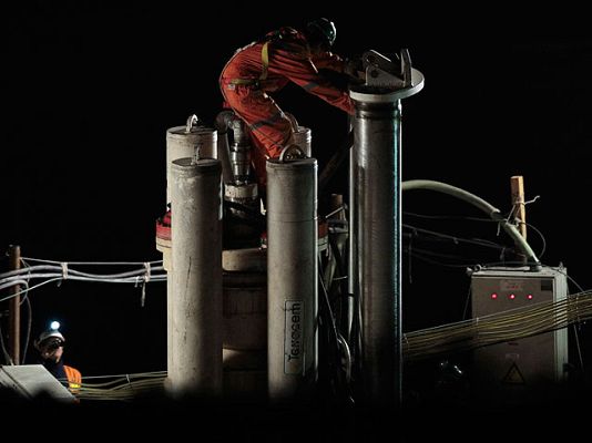  - Comienzan a hacer el túnel en Chile