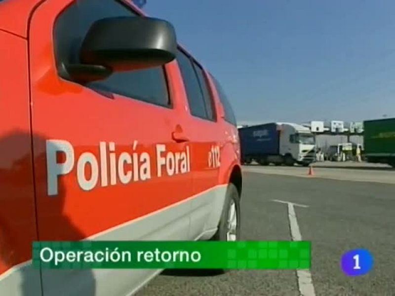 Telenavarra. Informativo Territorial de Navarra (31/08/10)