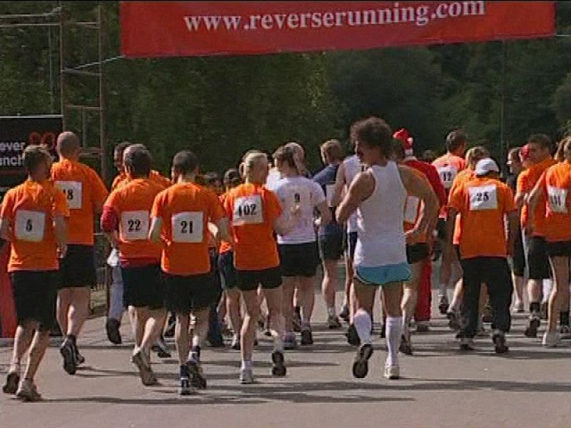 Carrera marcha atrás en Manchester