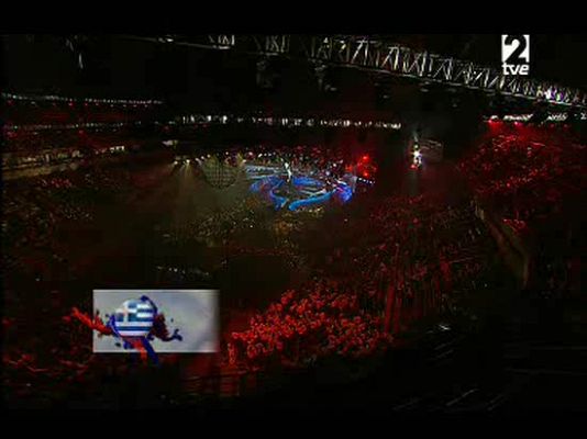 Eurovisión - Grecia en la semifinal