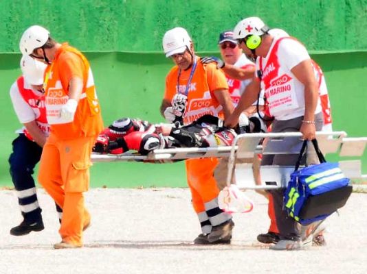 - Tomizawa se deja la vida en Misano