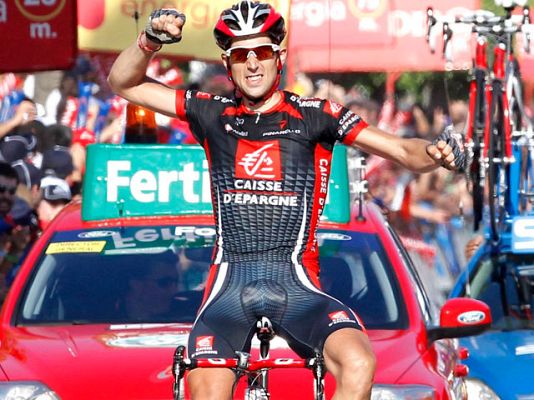 Vuelta ciclista a España - Erviti se impone en la 10ª etapa