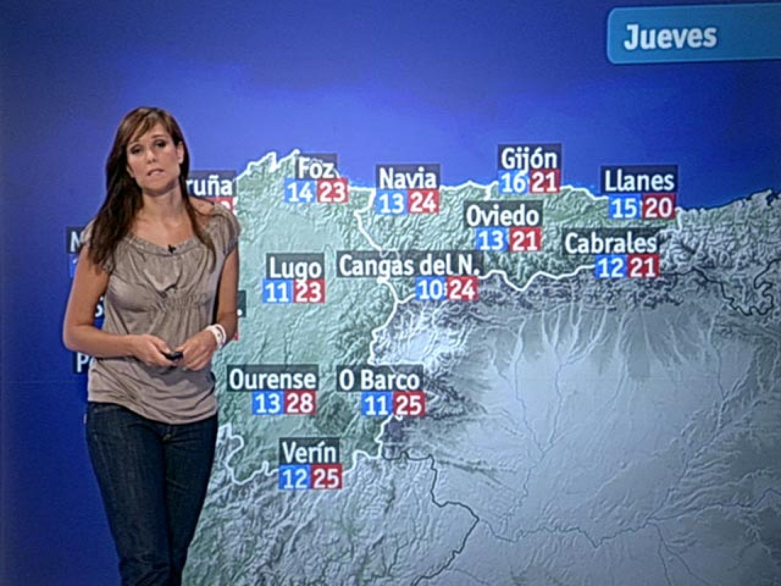 El Tiempo - Cielos nubosos en el norte de la Península y despejado en el resto - 08/09/10 - El tiempo | Ver
