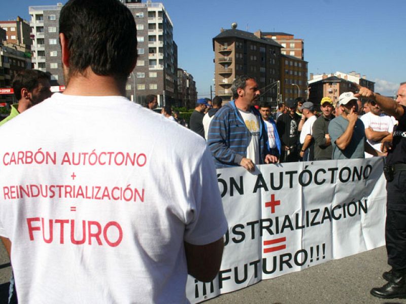 Nuevos enfrentamientos entre mineros y Guardia Civil