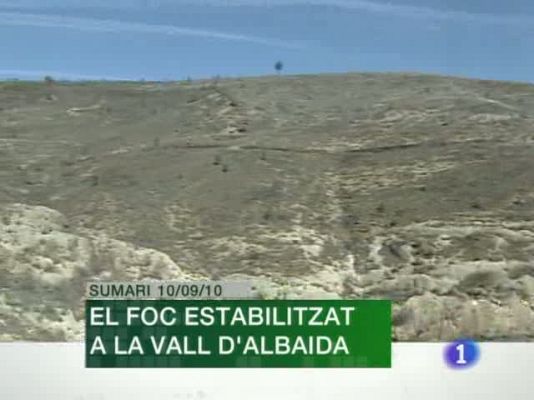 L'informatiu - Comunitat Valenciana - L'Informatiu (10/09/10)