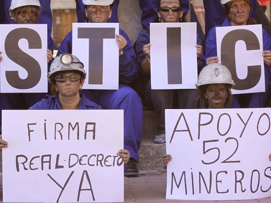  - Huelga de hambre por los mineros