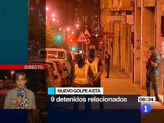  - Detienen a nueve miembros de EKIN