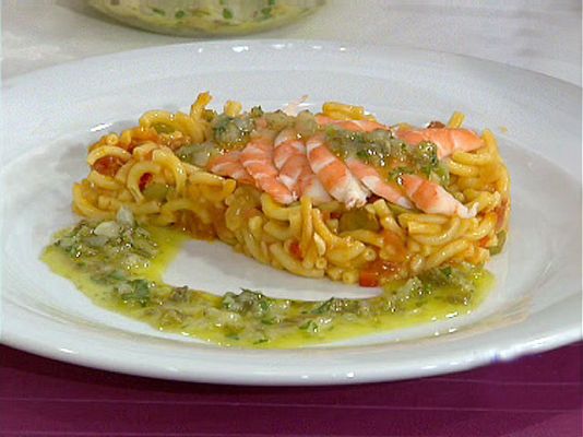 RTVE Cocina - Cazuela de fideos con langostinos