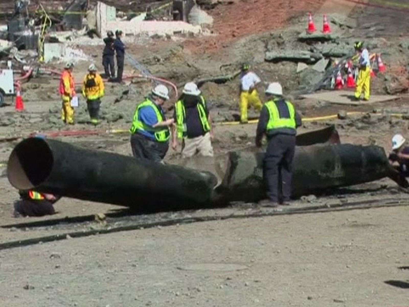 Nuevas imágenes del incendio de California | Ver