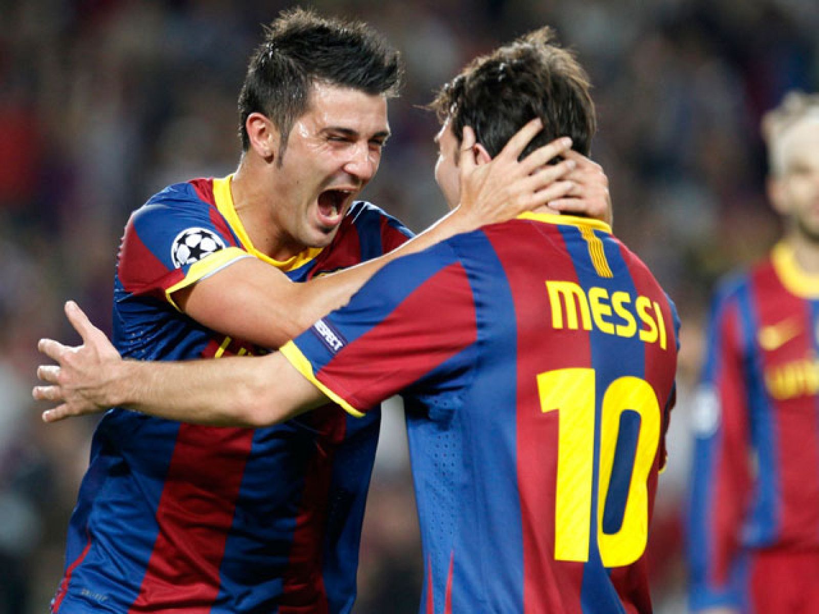 Villa pone por delante al Barça (2-1) | Ver