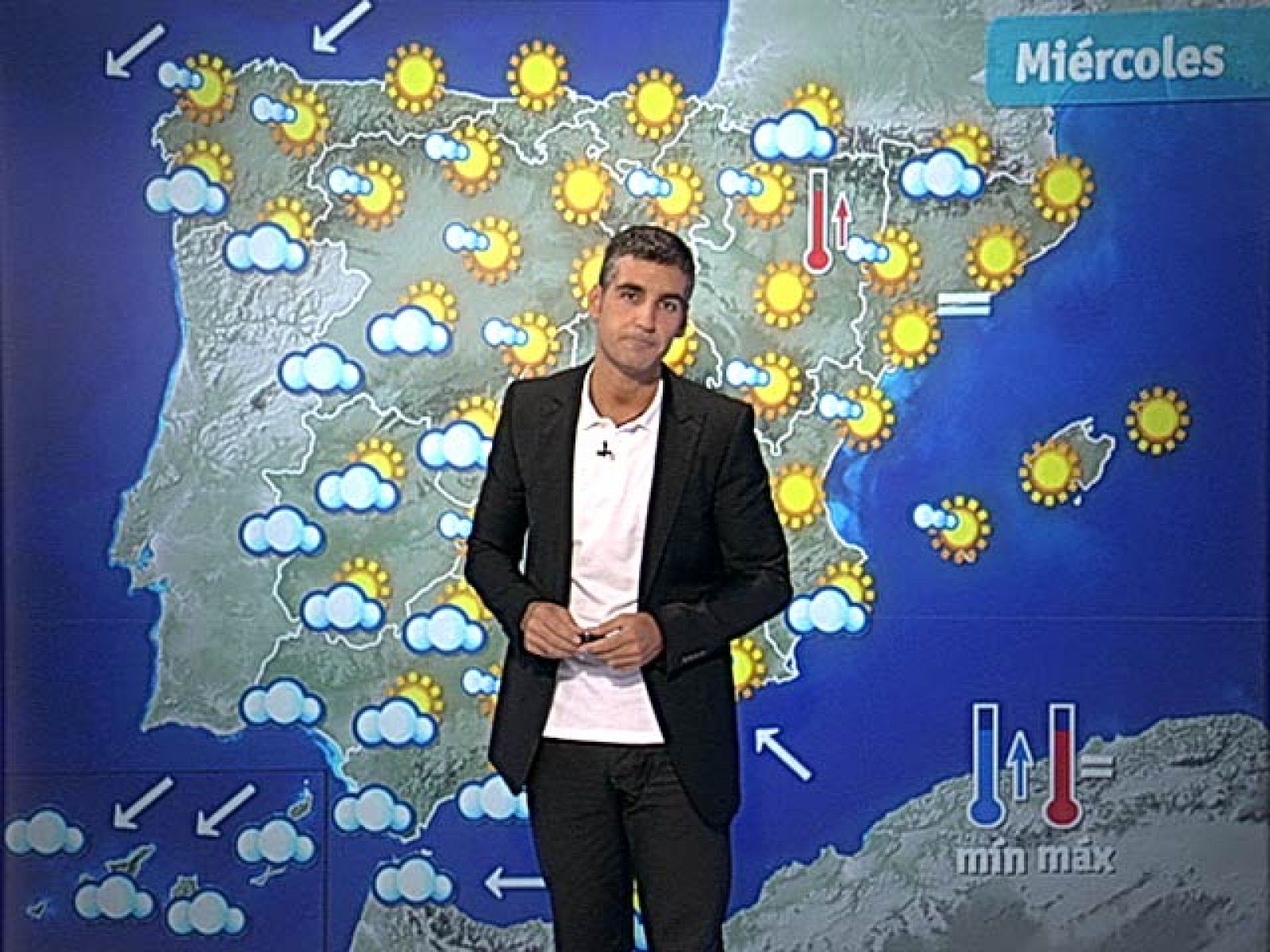 El Tiempo - Intervalos nubosos y temperaturas sin cambios - 14/09/10 - El tiempo | Ver