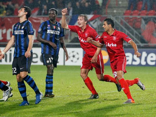 Champions League - Twente 2-2 Inter de Milán