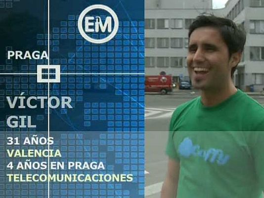 Españoles en el mundo - Praga - Víctor