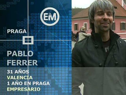 Españoles en el mundo - Praga - Pablo