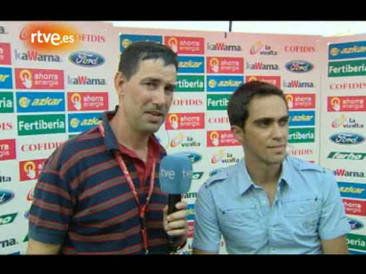 Vuelta ciclista a España - Contador: "Apuesto por Ezequiel"