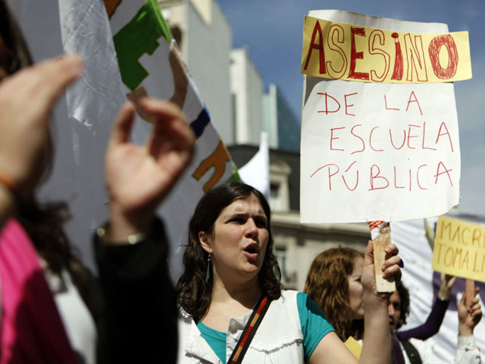 Protestas en la cumbre de educación iberoamericana | Ver