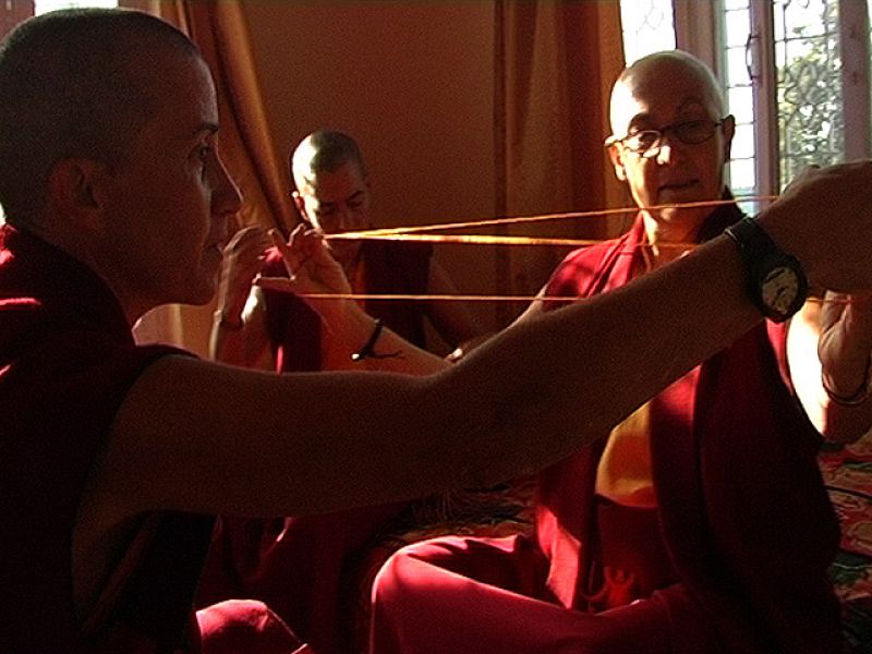 Tras dirigir el documental 'Family Trip', el productor Luis Miñarro repite en este género con 'Blow horn', que cuenta el viaje de un grupo de budistas desde Girona hasta el Monasterio indio de Sherab Ling. Seleccionada fuera de concurso en el Festiv