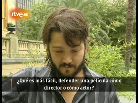 Festival de cine de San Sebastián - Entrevista a Diego Luna