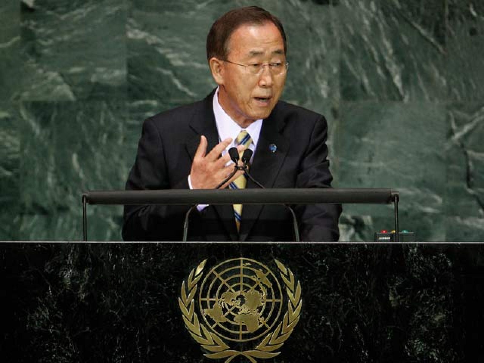 El secretario general de la ONU, Ban Ki-moon, ha pedido a los líderes mundiales que mantengan sus esfuerzos para lograr los Objetivos del Milenio ya que, a su juicio, aún es posible.