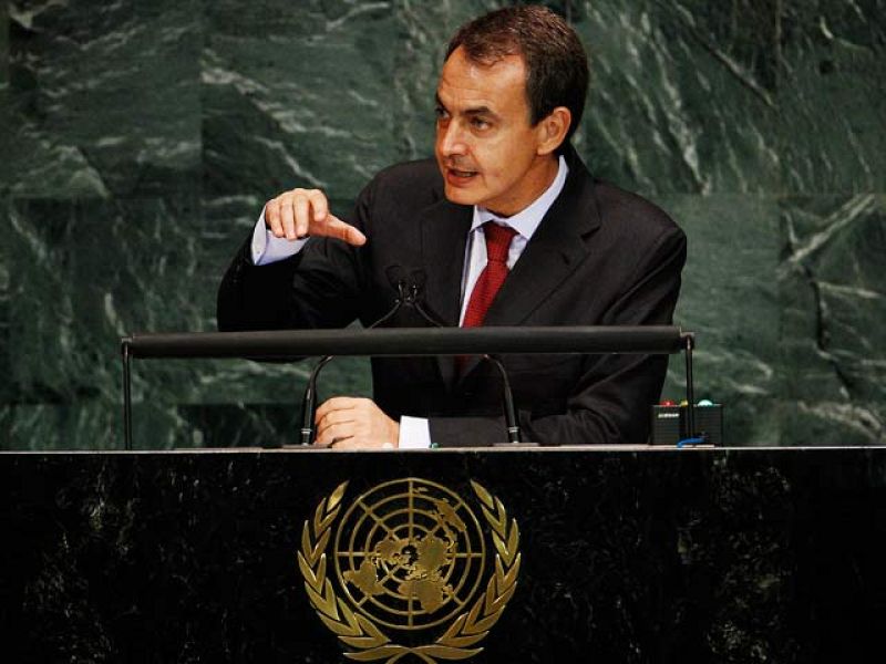 Zapatero y Sarkozy piden una 'tasa Tobin' en la ONU