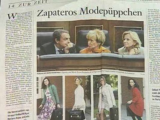  - Indignación en la política española por un reportaje que critica a las ministras en la prensa alemana