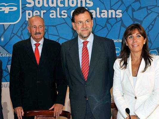  - Rajoy, de nuevo en Cataluña