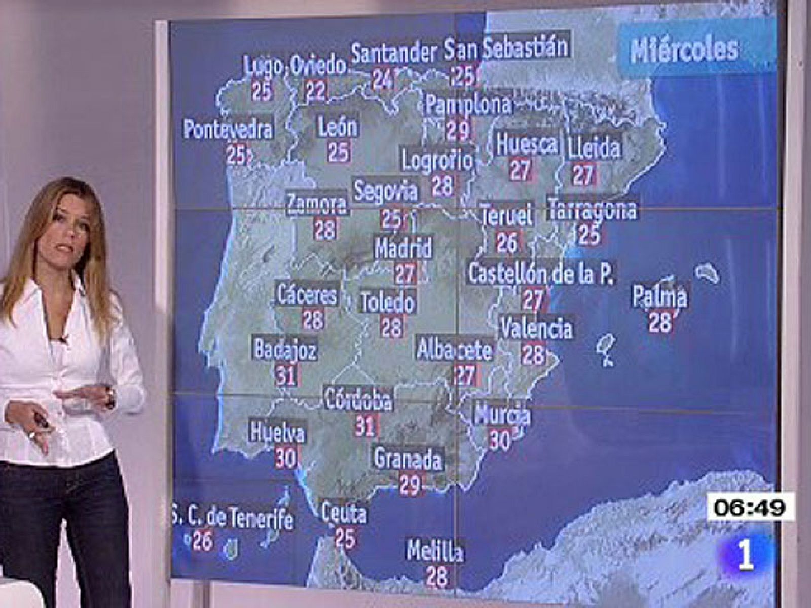 El Tiempo - Alerta por lluvias en Canarias - 22/09/10 - El tiempo | Ver