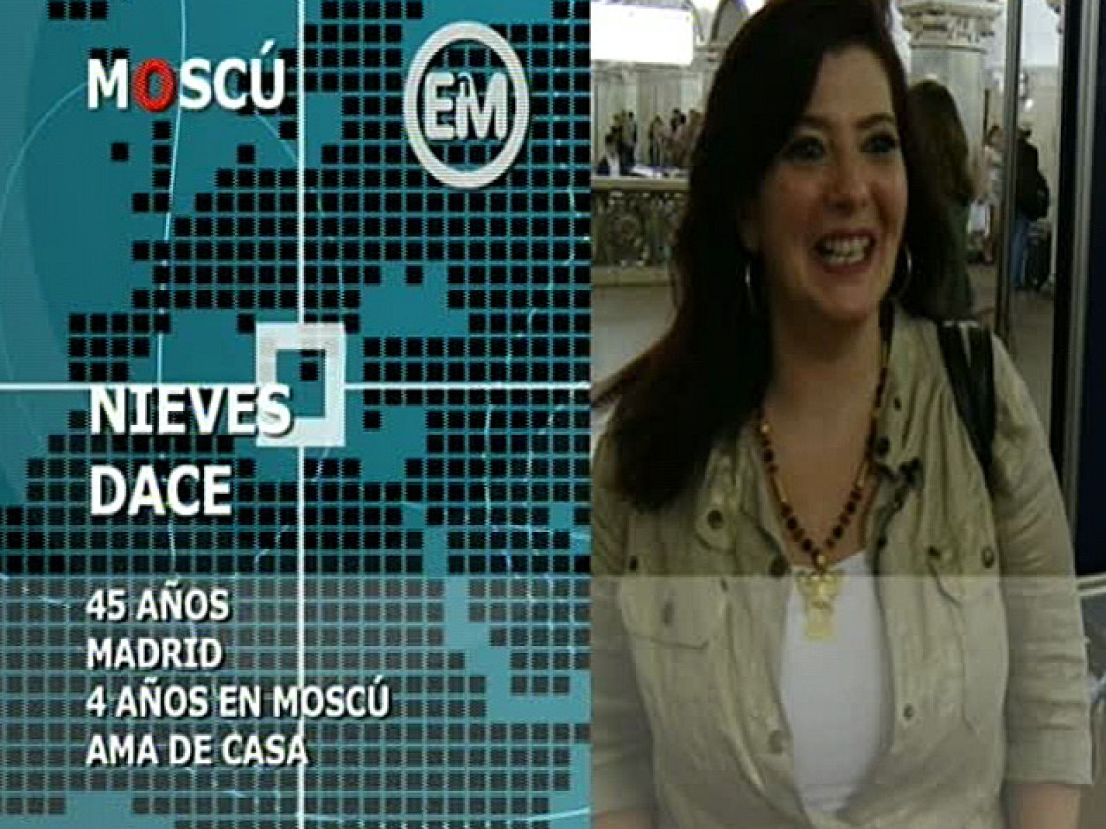 Españoles en Moscú: Nieves