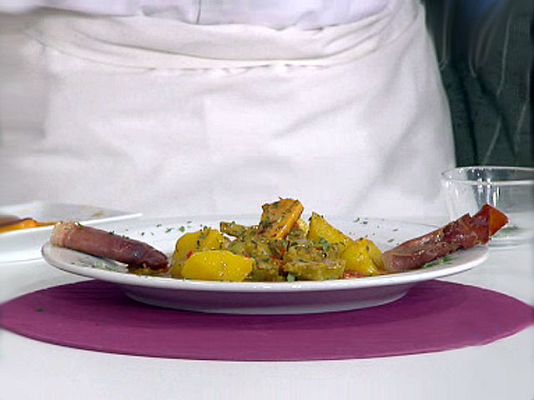 RTVE Cocina - Patatas y alcachofas en salsa verde