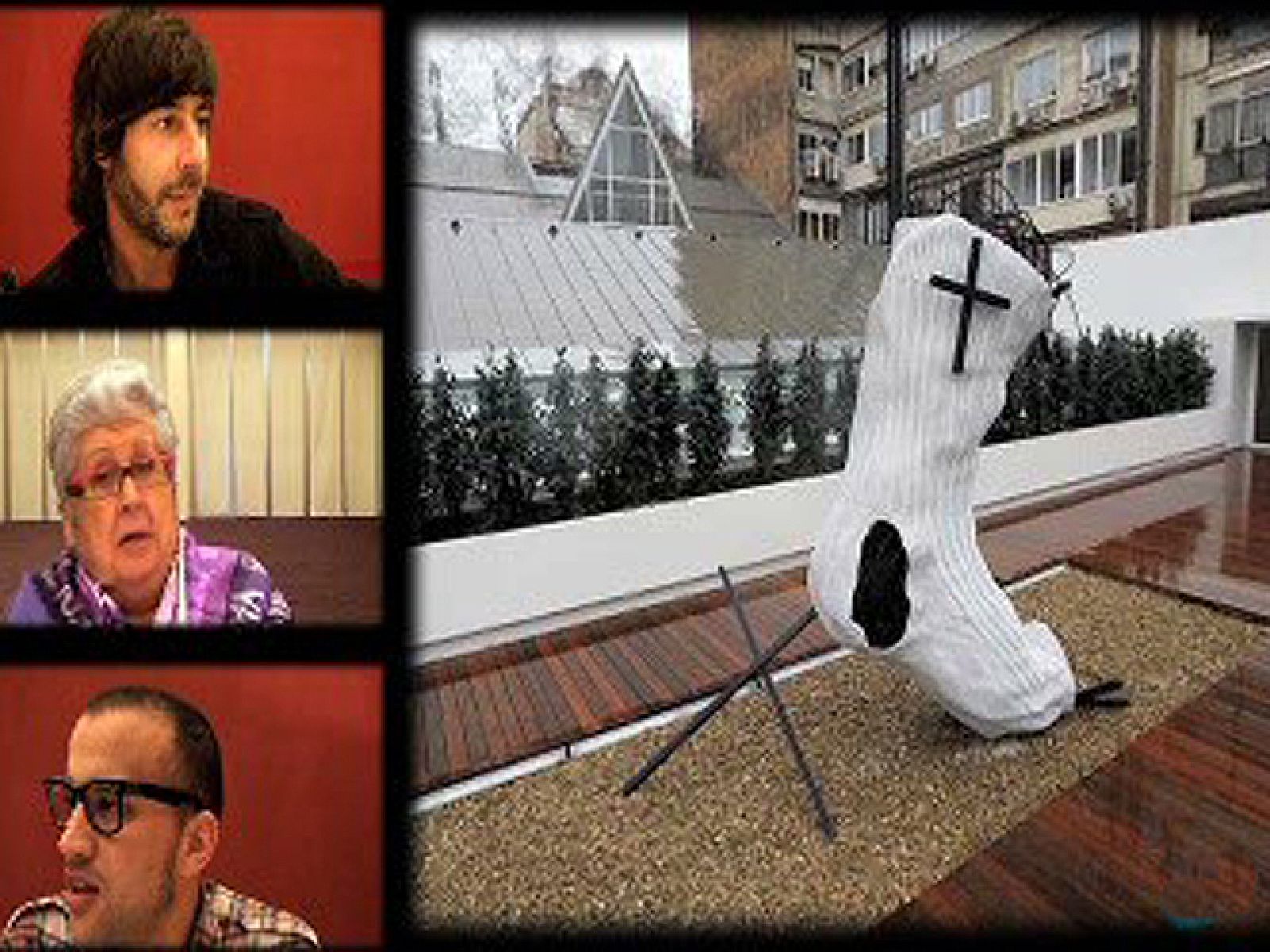 ZZZ - Puntos de vista - El calcetín de Tàpies