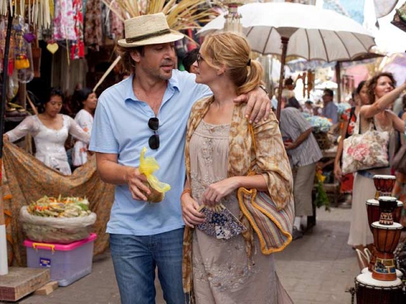 Días de cine - Bardem seduce a Julia en 'Come, reza, ama'