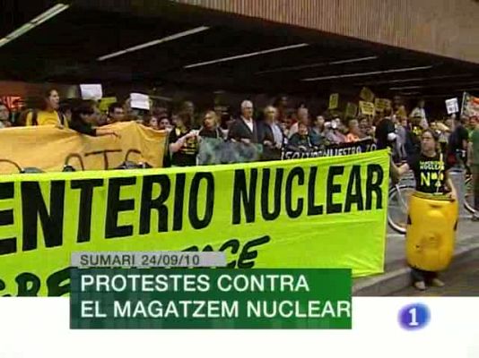 L'informatiu - Comunitat Valenciana - L'Informatiu (24/09/10)