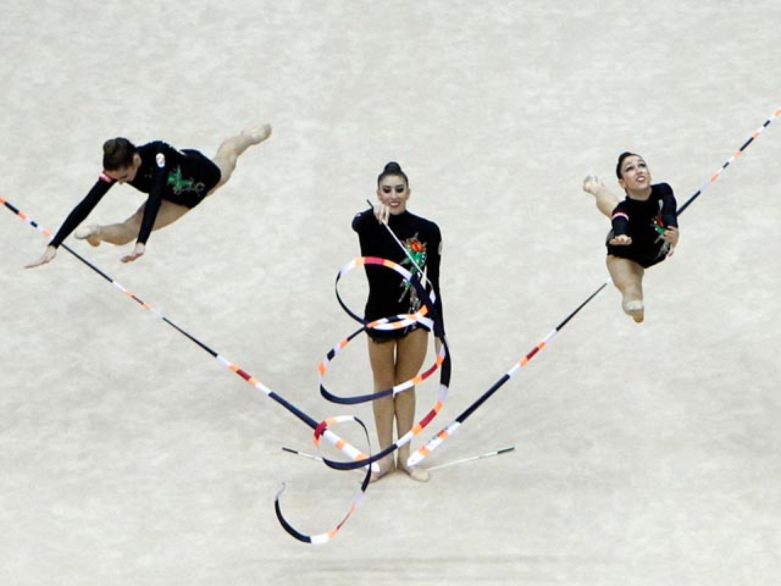 España terminó octava en cintas y aros | Ver
