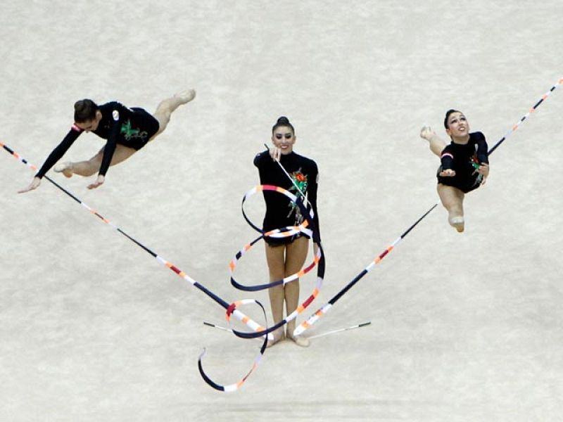 España terminó octava en cintas y aros | Ver