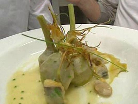 RTVE Cocina - Alcachofas con berberechos
