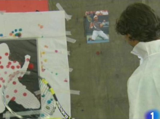  - Nadal y Federer artistas por un día