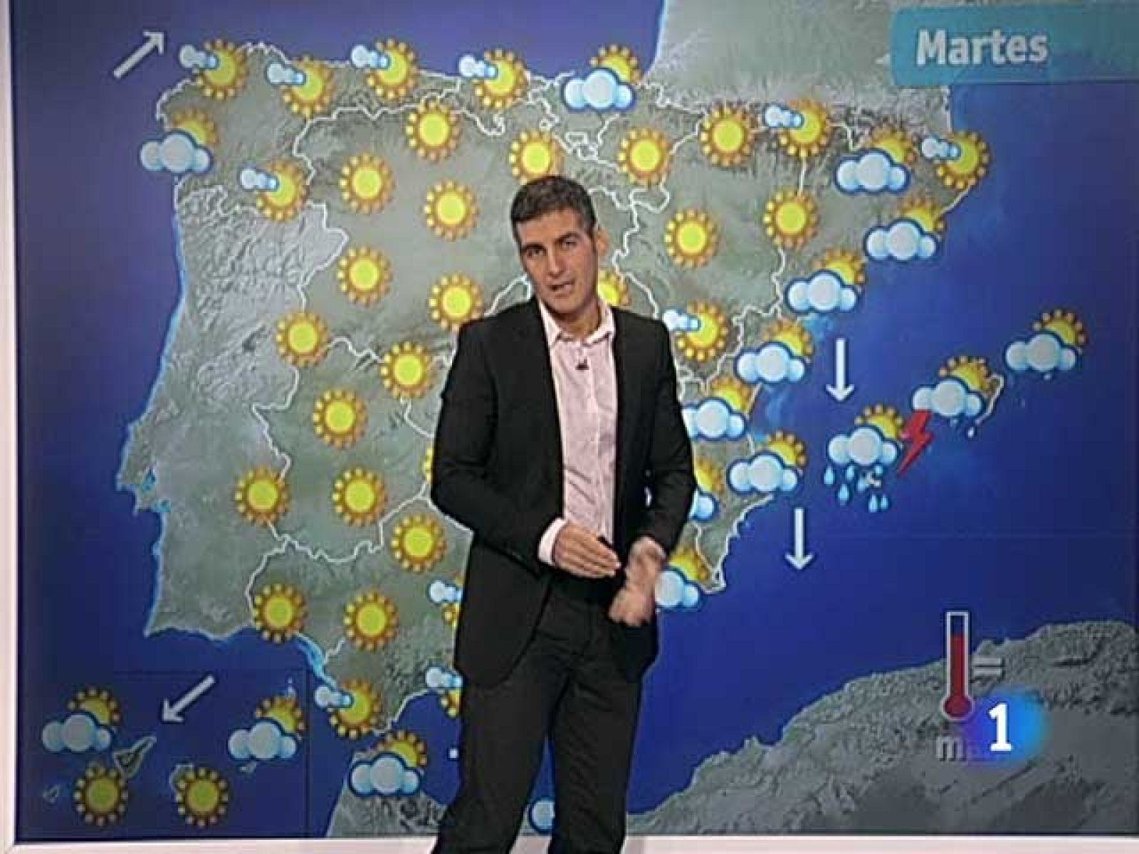 Lluvia en Levante y Baleares