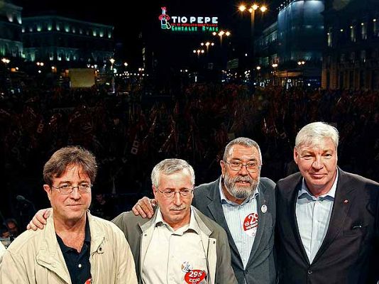  - UGT y CC.OO. animan a los piquetes